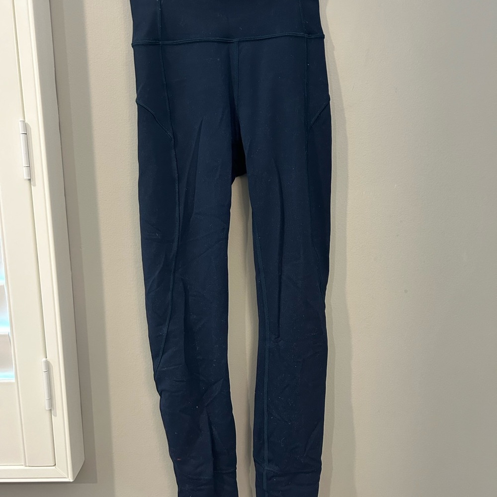 Lululemon Navy High-Waisted Leggings